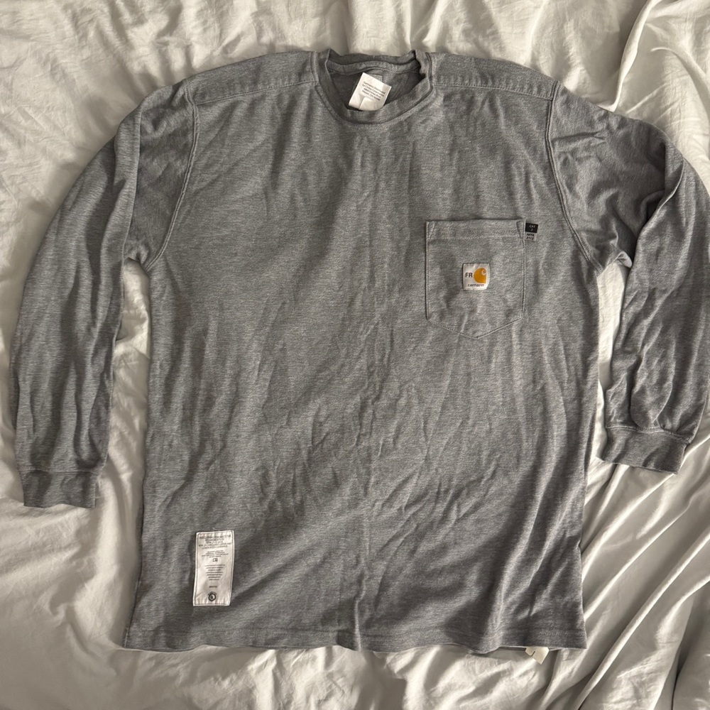 Flame Resistant Gray Long Sleeve Carhartt